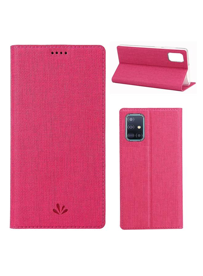 Case For Galaxy A51 Magnet Horizontal Flip Shockproof TPU + PU Leather Protective Case Card Slot & Holder