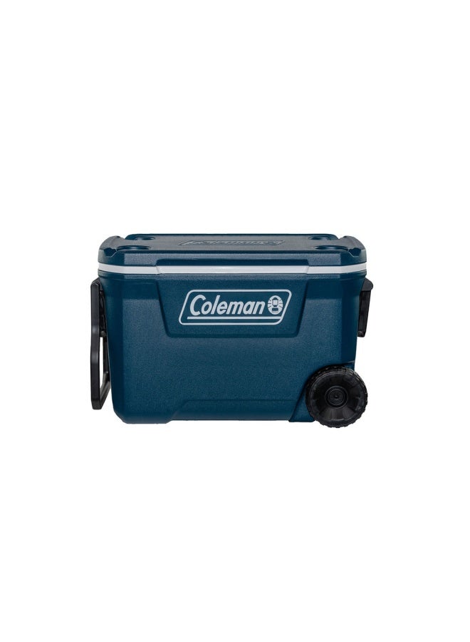 Coleman Xtreme | 62Quart / 59 liters | Camping Cooler | Wheeled | Space Blue - Image 2