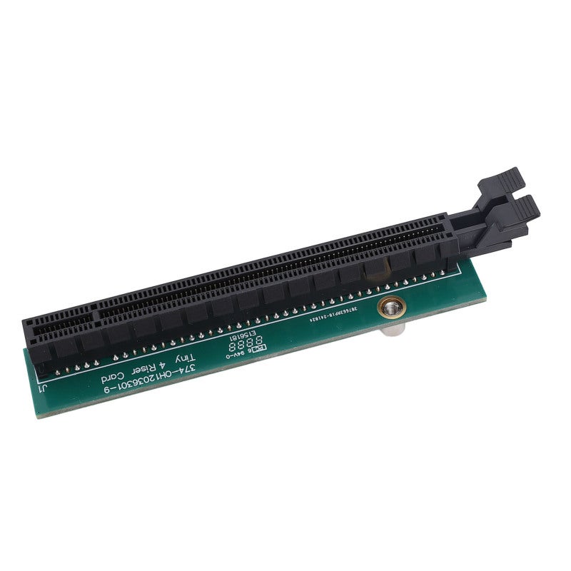 مُحول كرت رسومات PCI E: 4 منافذ، تصميم توصيل واستخدام، مكونات PCB وحديد قوية - بديل مستقر لبطاقات التوسيع PCI E16، محول صغير ذو 4 منافذ لنماذج ThinkCentre M720Q M910Q M910X P320 P330 M9 - Image 1