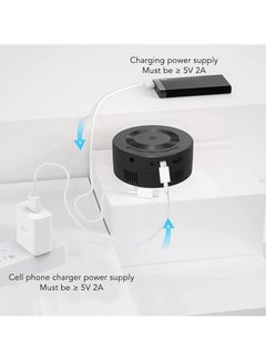 ماركة غير محددة جهاز عرض فيديو صغير، جهاز عرض محمول بدقة 1080 بكسل متوافق مع USB | هاتف يعمل بنظام Android، أدوات تقنية، جهاز عرض خارجي، تلفزيون صغير للمنزل / التخييم / السفر / الحفلات، أشياء رائعة، هدايا عيد ميلاد  - Image 3
