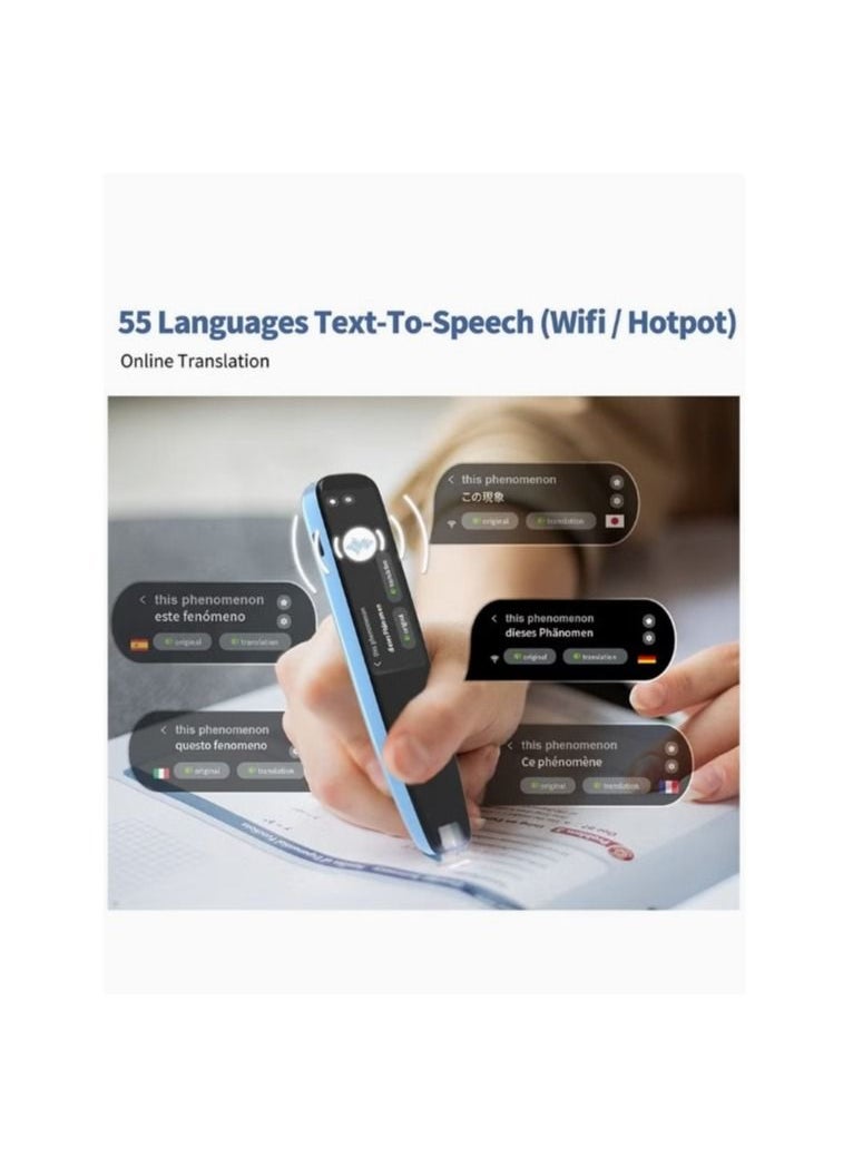 ACLIX - ScanReader NEWYES Scanner Pen Language Translator Device OCR Digital Reading Pen Support Text Phonetic Multilingual Translation - Image 1