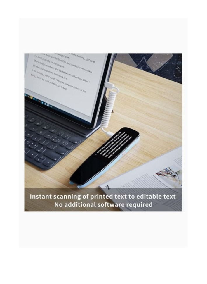 ACLIX - ScanReader NEWYES Scanner Pen Language Translator Device OCR Digital Reading Pen Support Text Phonetic Multilingual Translation - Image 1