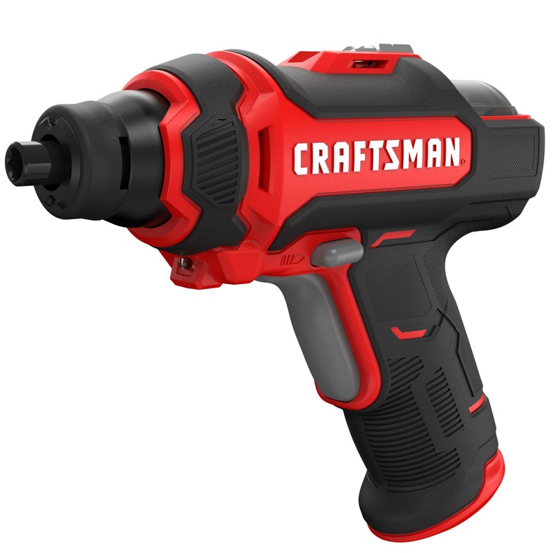 CRAFTSMAN 4V Cordless Screwdriver with Charger and Screwdriving Bits Included (CMHT6650C) - Image 1