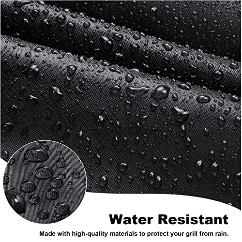 nomiou Mobility Scooter Cover Heavy Duty Black Protects from Snow Rain Dust and Sun - Image 5