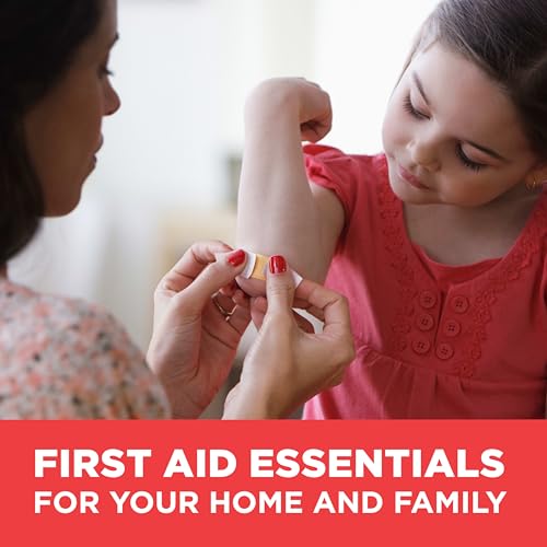 Band-Aid All-Purpose Portable Compact First Aid Kit for Minor Cuts, Scrapes, Sprains & Burns, Perfect for Home, Car, Travel, Camping Essentials & Outdoor Emergency Kit, 160 Pieces - Image 5