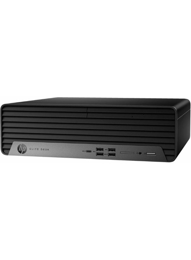HP جهاز كمبيوتر مكتبي EliteDesk 800 G6 SFF (إصدار مطور) بمعالج Core i9-10700/ذاكرة وصول عشوائي 32 جيجابايت/قرص صلب SSD بسعة 512 جيجابايت/بطاقة رسومات Intel Iris XE/نظام التشغيل Windows 11 Pro/ أسود أسود - Image 3