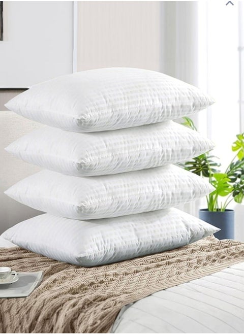 Set of 4 Piece Bed Sleeping Pillow 75 CM X 50 CM | Hotel Collection| Extra Plush and Comfortable | Anti Allergy