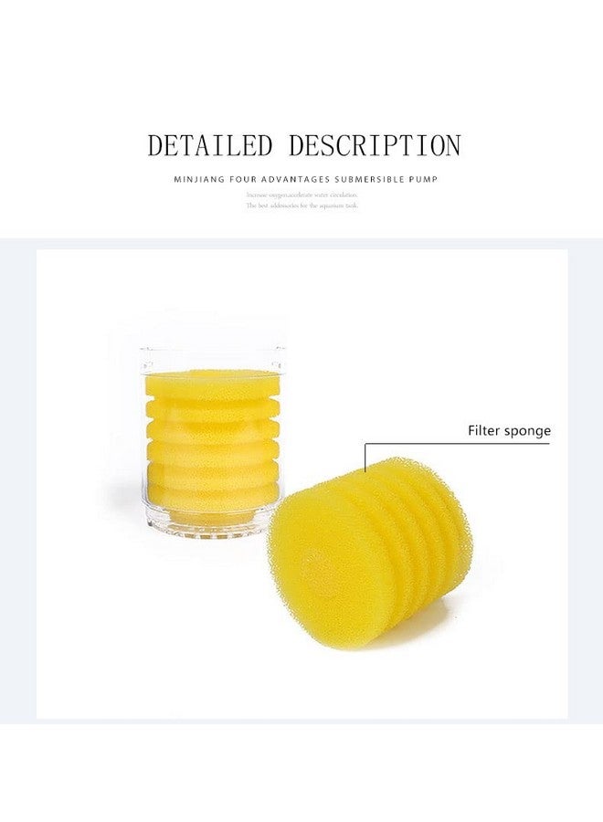 فلتر حوض سمك، حتى 2.5 قدم - فلتر طاقة غاطس لحوض السمك بقوة 20 وات - 3 في 1 للترشيح والأكسجين وتدفق المياه من طبقتين من Petzlifeworld - Image 3