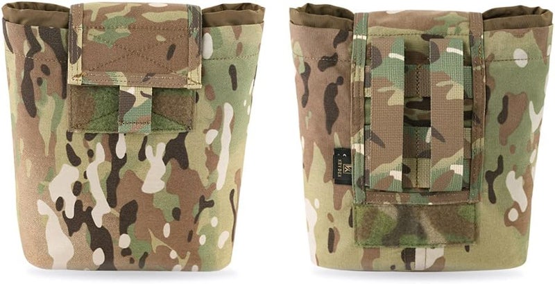 KRYDEX Molle Dump Pouch Roll-Up Drawstring Magazine Utility Pouch Folding Dump Bag - Image 2