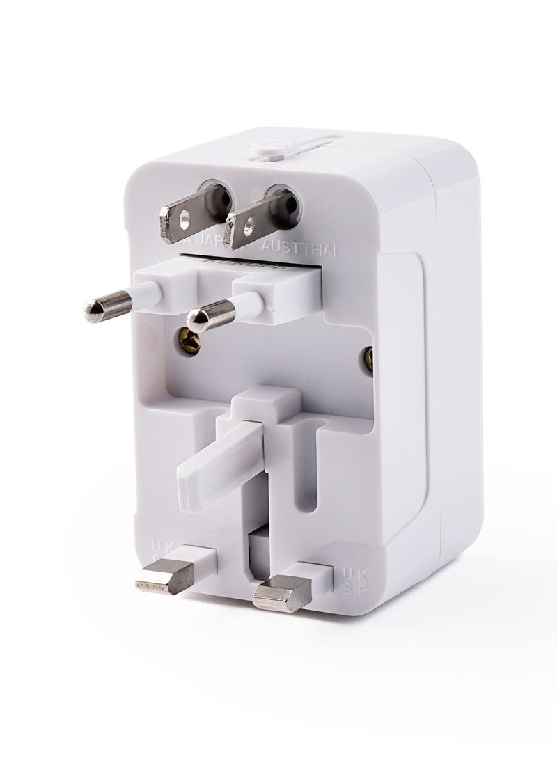 Universal Travel Adapter with USB A port - pzsku/ZF95DDBCB57F02A5613F4Z/45/_/1716039840/8e9964a8-c9bc-4dbc-a782-2c40ba296996