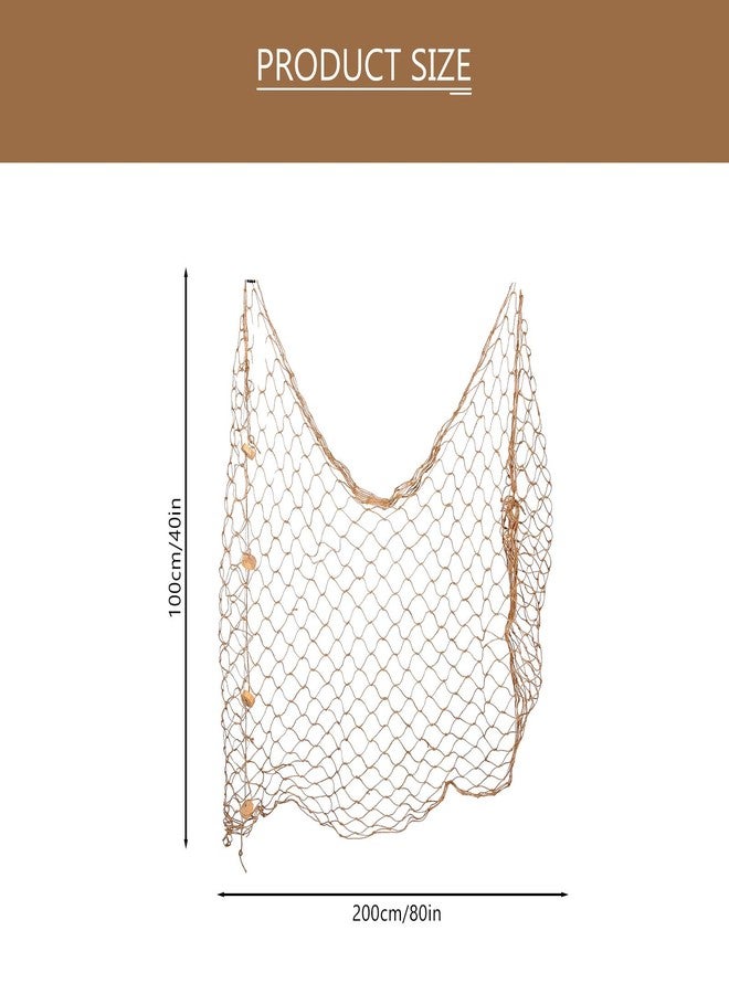 WINOMO 12m Mediterranean Style decorative Fishing Net Wall Photographing Decoration - Image 4