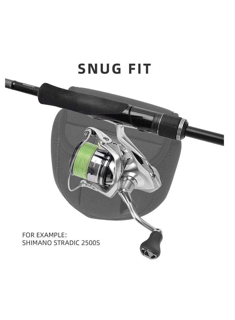 SYOSI Spinning Reel Cover Case Bag Pouch Glove Fits 1000 2000 3000 4000 5000 6000 Series Spinning Reels - Image 3