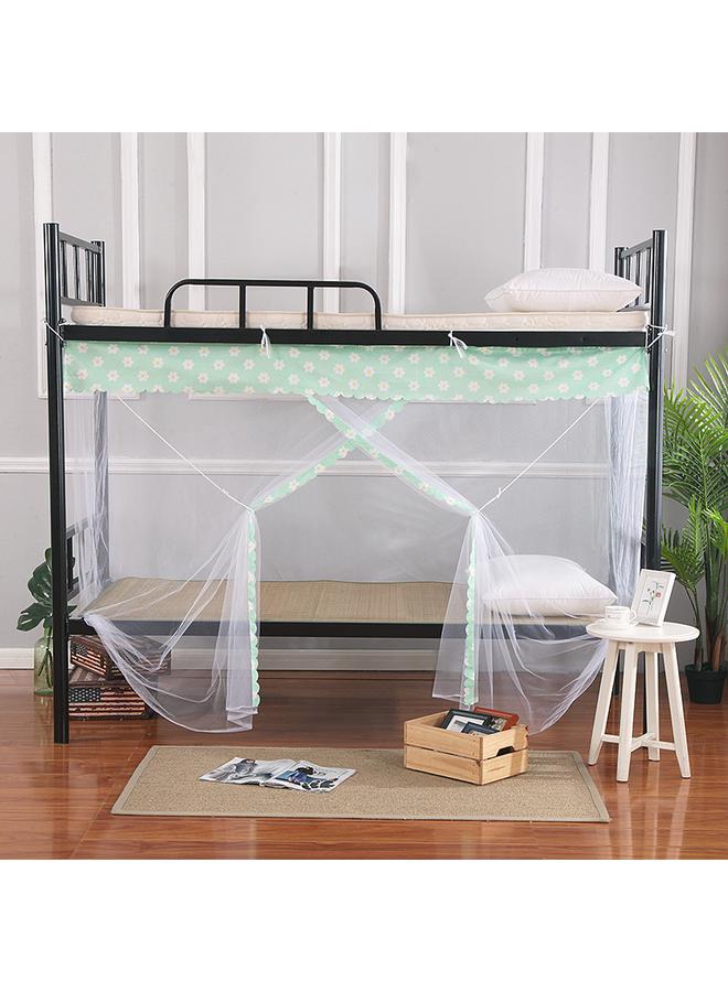 Bluejw Mosquito Net Student Dormitory Single Bed Upper And Lower Bunk 1.2 Meters Encryption Household Old-fashioned Square Top 1.5m Bed Stall - Image 1