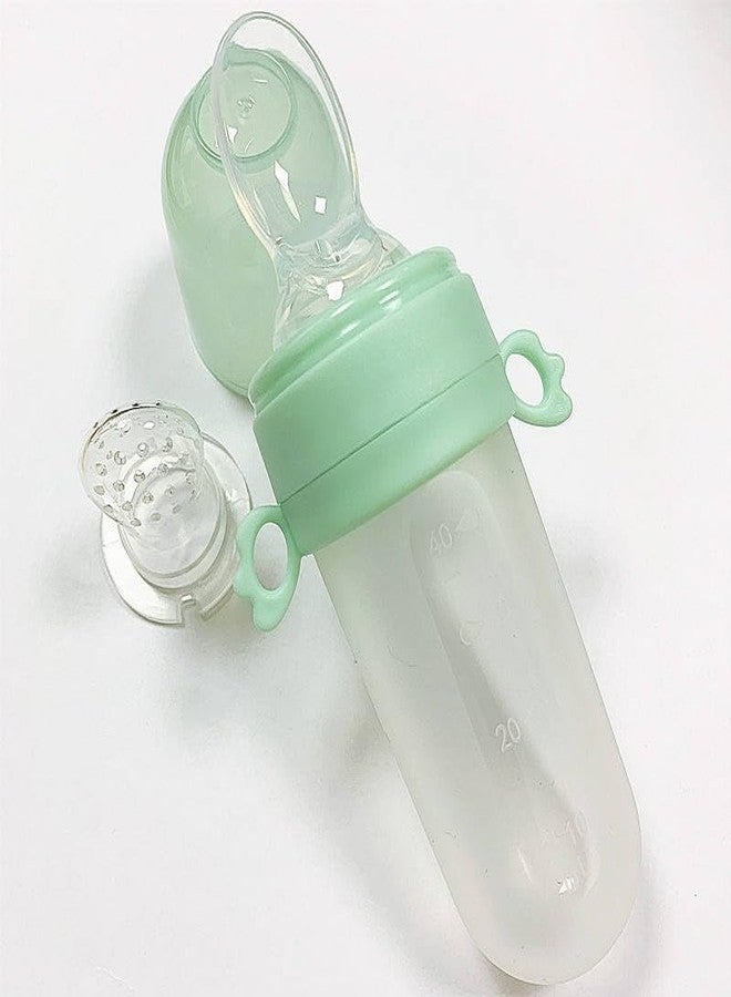 GTC Baby Fruit Food Feeder Pacifier Silicone Infant Fruit Squeeze Feeder Bpa Free With Box Bb-26 Multicolor, 40 Ml - Image 5