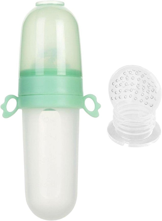GTC Baby Fruit Food Feeder Pacifier Silicone Infant Fruit Squeeze Feeder Bpa Free With Box Bb-26 Multicolor, 40 Ml - Image 1
