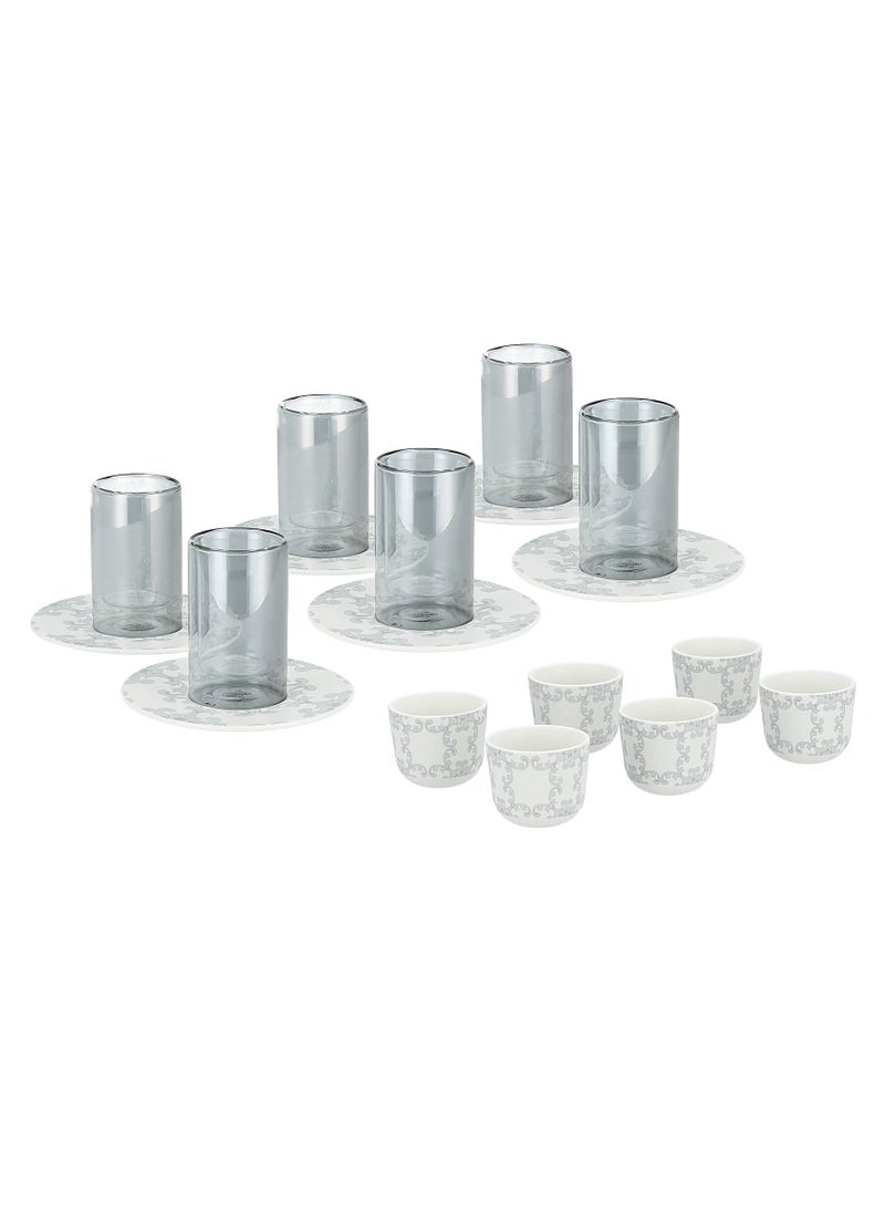 Dallaty 18 PCs Tea & Coffee Set  - Image 1
