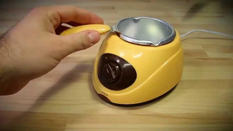 ZAEGO Chocolatiere Electric Chocolate Candy Maker Melting Pot Stainless Steel & Plastic Household DIY Dessert Machine. - Image 5