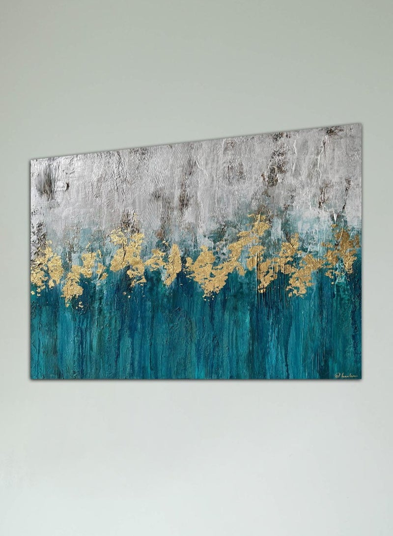 Droplyte Multicolor Abstract Painting Decorative Wall Art Wall Decor Card Board MDF Home Decor for Living Room, Drawing Room, Office Room and Bedroom 60CM x 40CM  - Image 2