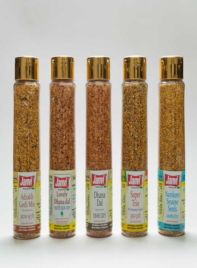 Janvi Foods Namkeen Roasted Til (190g) | Roasted Sesame Seed | White Til - Image 5