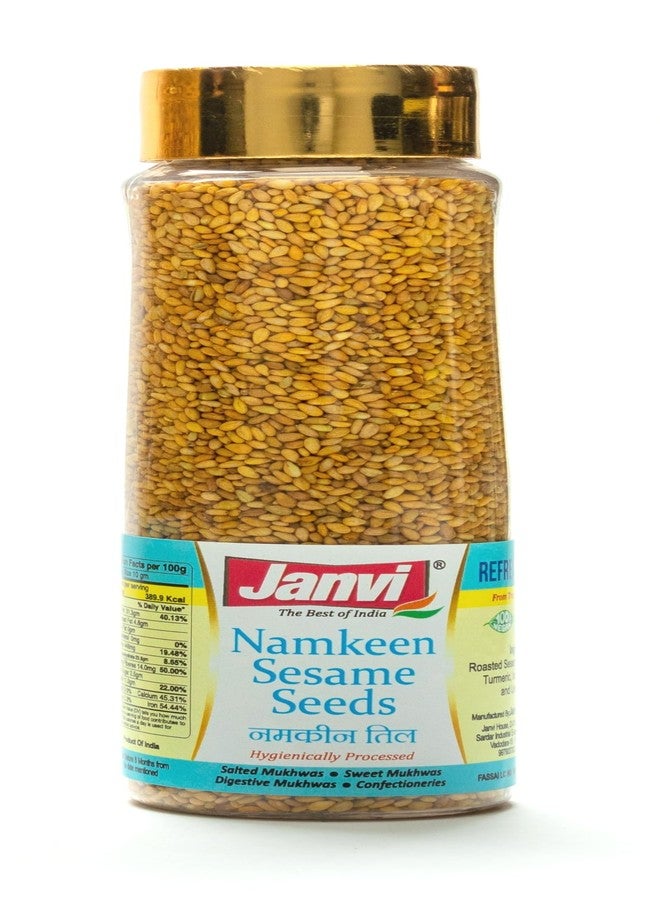 Janvi Foods Namkeen Roasted Til (190g) | Roasted Sesame Seed | White Til - Image 1