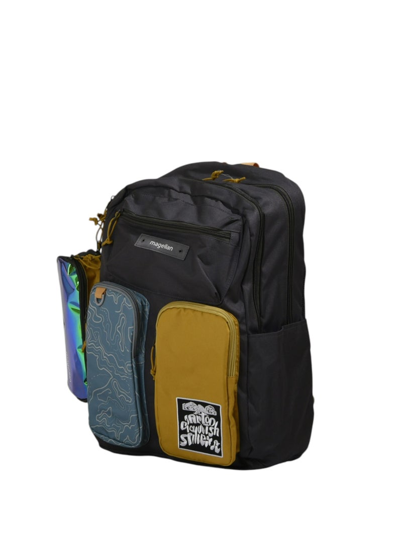 MAGELLAN Backpack 259D002B with Pencil Case | 18 Inch School Backpack Set | Lightweight Student School & Travel Bag - Image 5