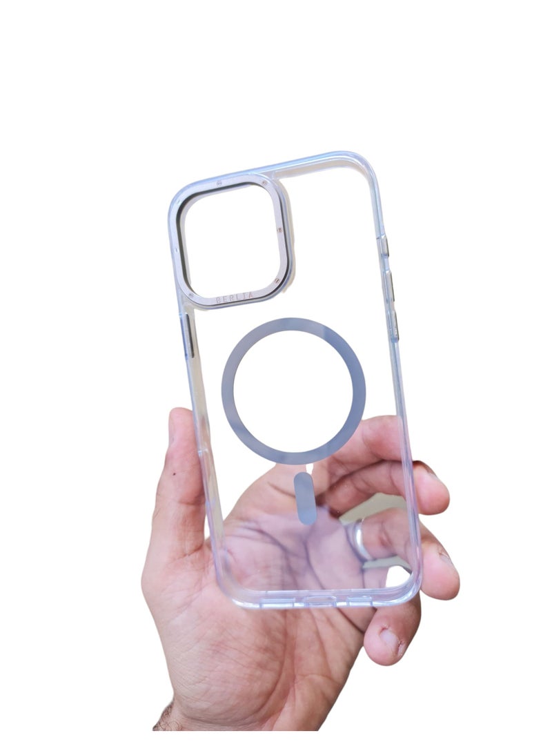 Compatible with Case for iPhone 16 Pro Max 6.7-Inch, Bling Sparkle Shockproof Phone Bumper Cover, (clear &Natural Titanium) - Image 1