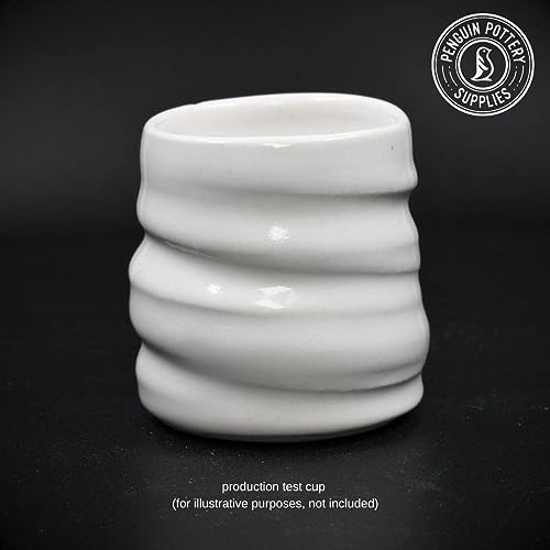 Penguin Pottery - 1/2 Gallon Mid Fire Glossy White Glaze - Cone 5-6 for Mid Fire Clay, High Fire Clay - Ceramic Glaze Pottery (1/2 Gallon | 64 oz | 1.9 L) - Image 2