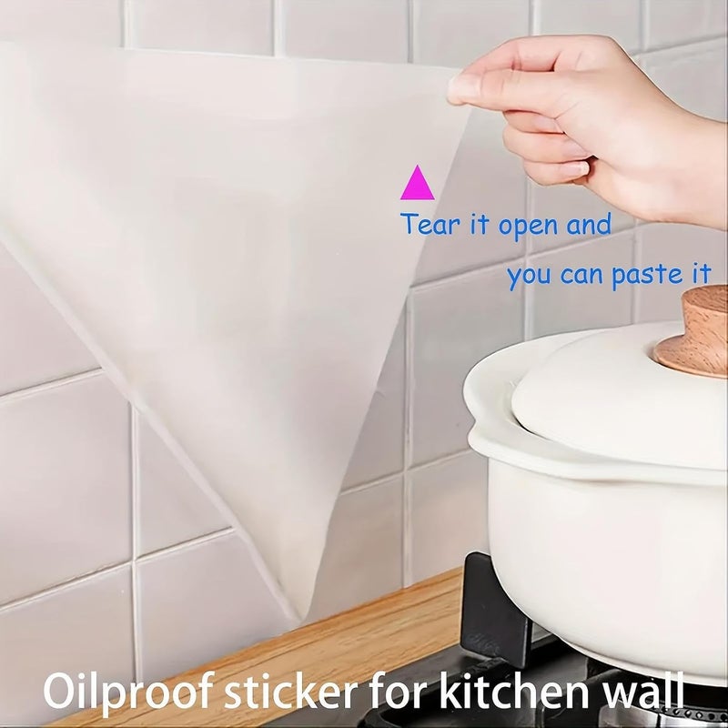 WALLFLY Kitchen Transparent Peel and Stick Contact Paper Easy Clean Waterproof Oil-Proof Kitchen Backsplash Tiles Cabinets Furniture Protection Clear Contact Paper, 12 x 60 Inches - Image 5