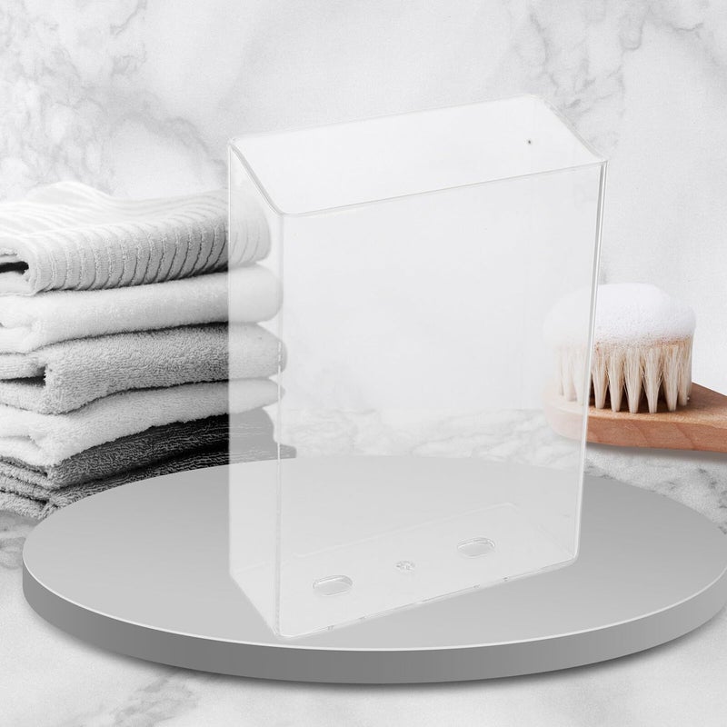 2Pcs No Drilling Toothpaste Dispenser And Toothbrush Holder Set Wall Mounted Bathroom Organizer - Image 5
