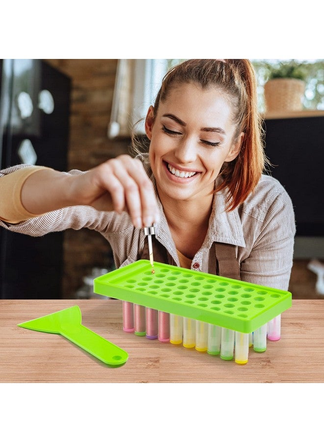 RONRONS Professional Lipsticks Filling Tray Kits, Including 1 Pieces Lip Balms Filling Tray 1 Pieces Spatula And 50 Pieces Empty Lip Balm Tubes With Caps Diy Lipstick Gifts For Women Grils Business - Image 3