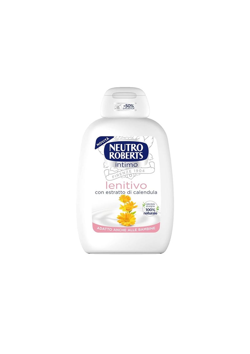 Neutro Roberts, Soothing Underwear Hygiene Cleaner with Marigold 100% Natural Ideal for Itching and Burning for Women and Children - Clinically Tested - 200ml Bottles 6.7 Fl Oz Made in Italy