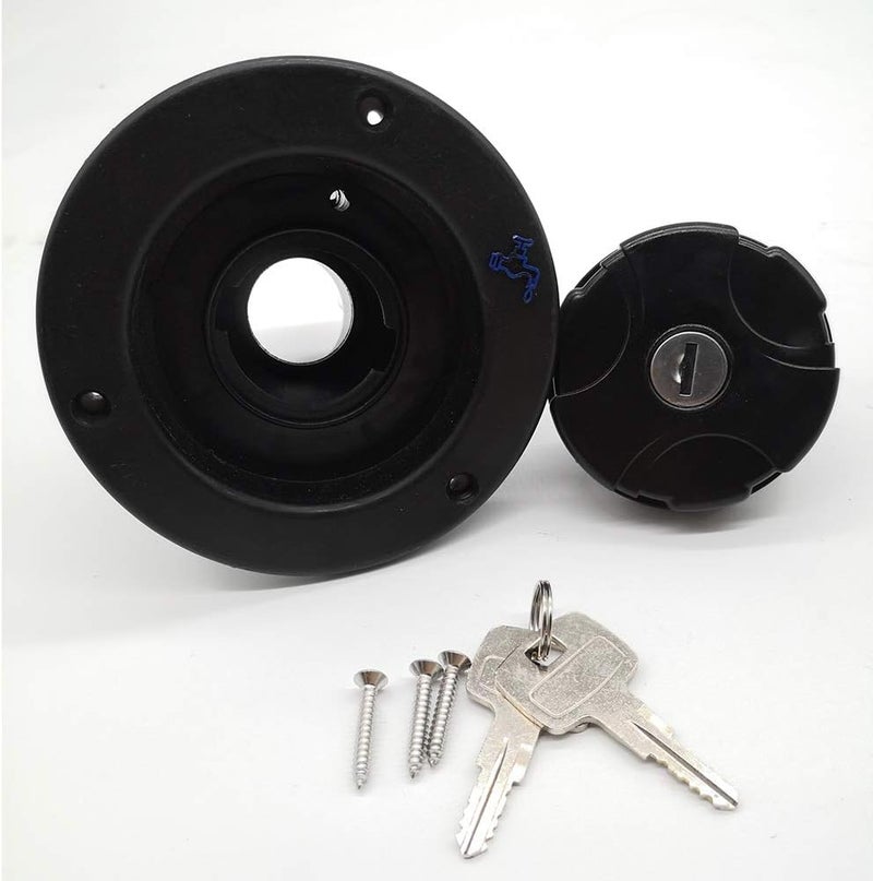 NObranded kuayi RV Fresh Water Locking Cap with Keys - Image 3