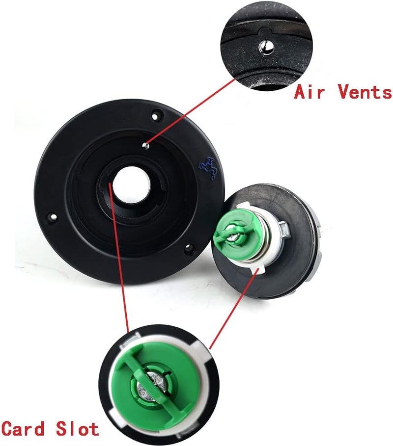 NObranded kuayi RV Fresh Water Locking Cap with Keys - Image 5