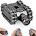 Dilabnba Cool Fidget Hand Roller Finger Slider Chain Spinner Toy Metal Fidget Clicker Sounds Tactile Feedback Sensory Toy for Stress Relief Focus Tool Mens Gadgets for Office Home Travel Black - Image 2