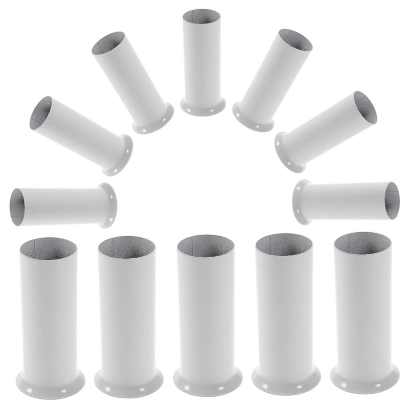 Angoily 15pcs Chandelier Flange Sleeve Ceiling Light Fixture Socket Covers Lamp Base Sleeves for Hanging Light Fixtures - Image 1