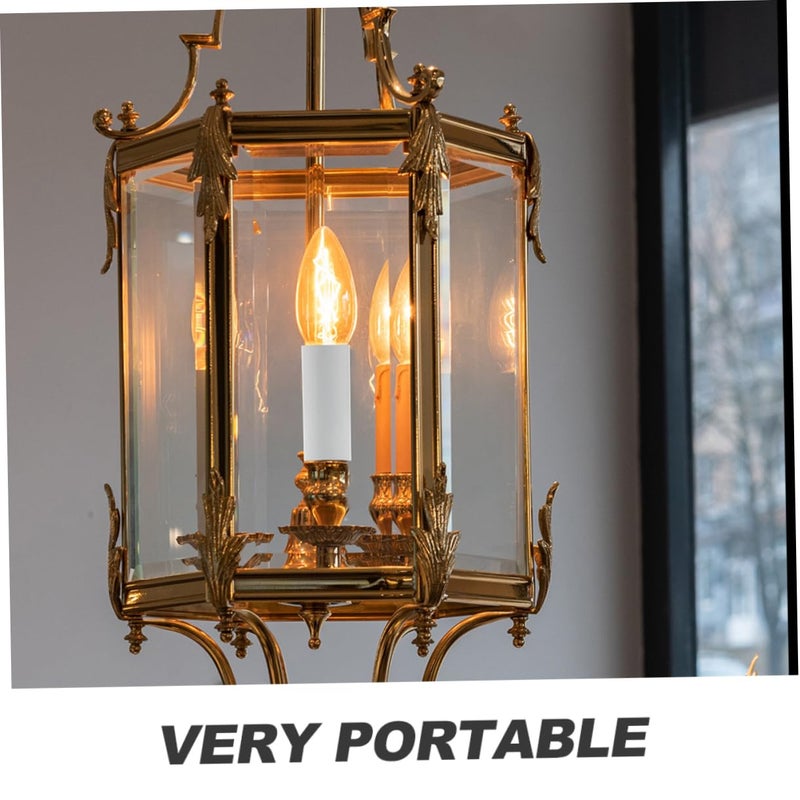 Angoily 15pcs Chandelier Flange Sleeve Ceiling Light Fixture Socket Covers Lamp Base Sleeves for Hanging Light Fixtures - Image 4