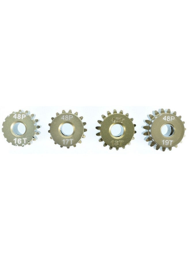 Apex RC Products 48 Pitch 16T 17T 18T 19T Aluminum Pinion Gear Set #9750 - Image 3
