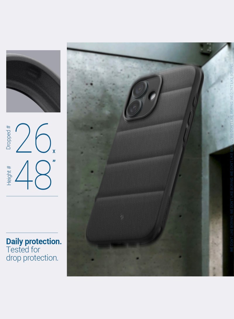 Caseology Athlex Mag iPhone 16 MagSafe Case Cover Mil Grade with Integrated Grip - Active Black - Image 4