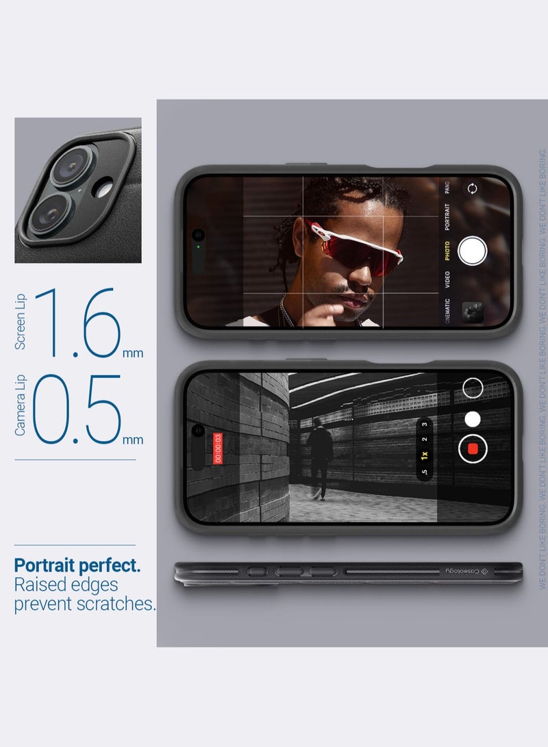 Caseology Athlex Mag iPhone 16 MagSafe Case Cover Mil Grade with Integrated Grip - Active Black - Image 5