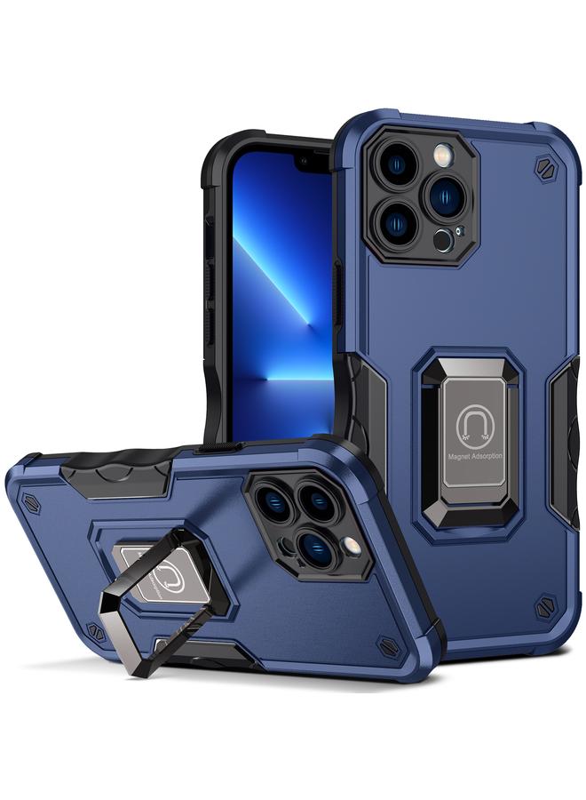 Zaboon Case For iPhone 13 Pro Max Ring Holder Non-slip Armor Phone Case - Image 1