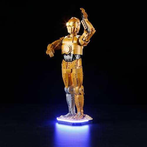 YEABRICKS LED Light for 75398 Star Wars C3PO Building Blocks Model Building Set NOT Included - Image 5