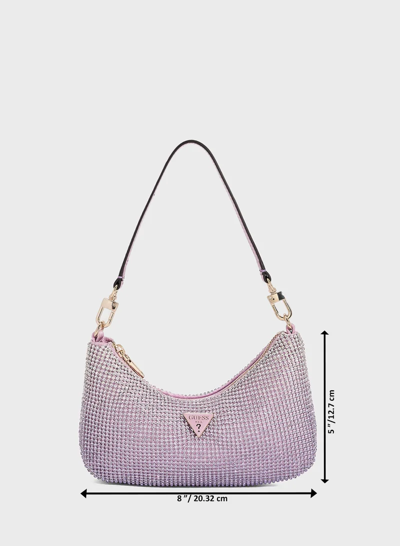 GUESS Zalina Mini Top Zip Shoulder Bag