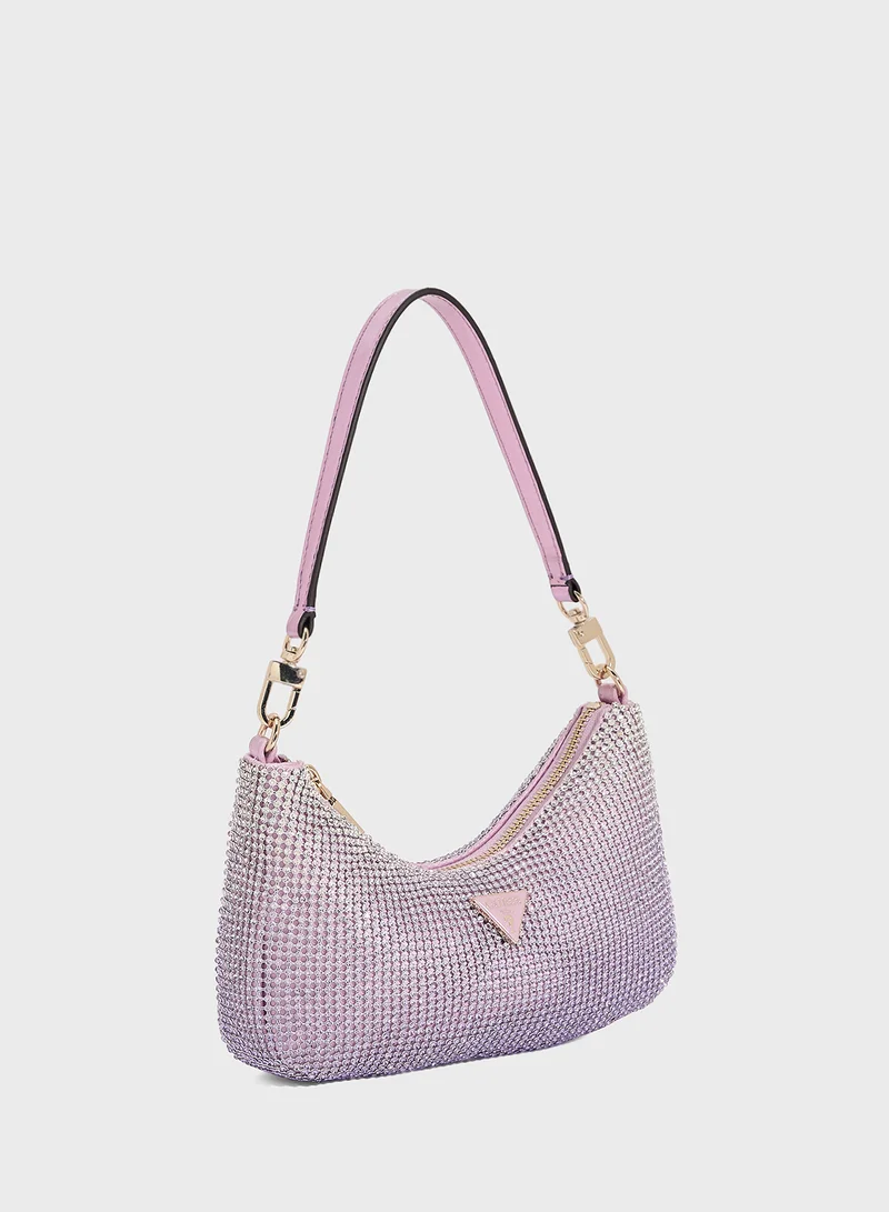 GUESS Zalina Mini Top Zip Shoulder Bag