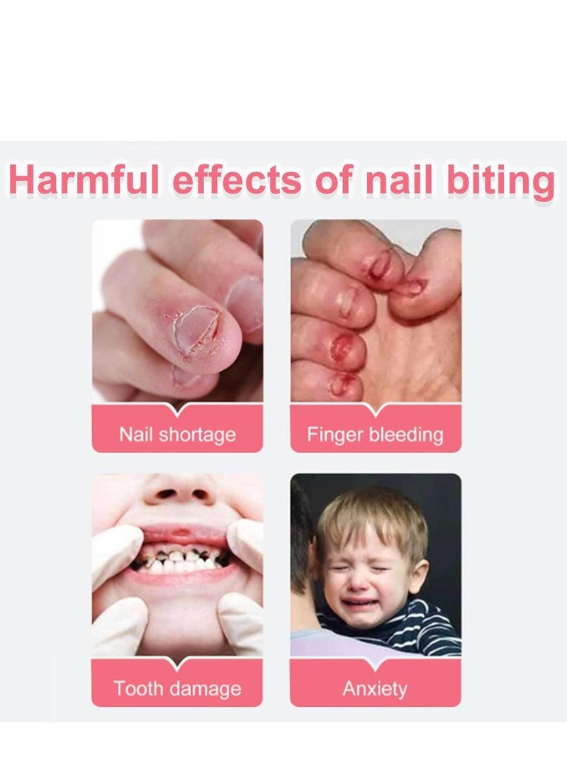 Lanthome No Bite Nail Polish - 15ml Nail Biting Prevention - Thumb Sucking Deterrent for Adults - Nail Safe Care Anti Nail Biting Polish - Stop Nail Biting Polish for Nails Day Night Care - Image 5