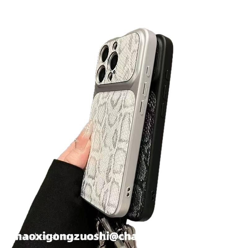 Protective Case | White | Drop Protection | Large Window Snake Skin Pattern | Shockproof Cover for iPhone 13 - Image 5