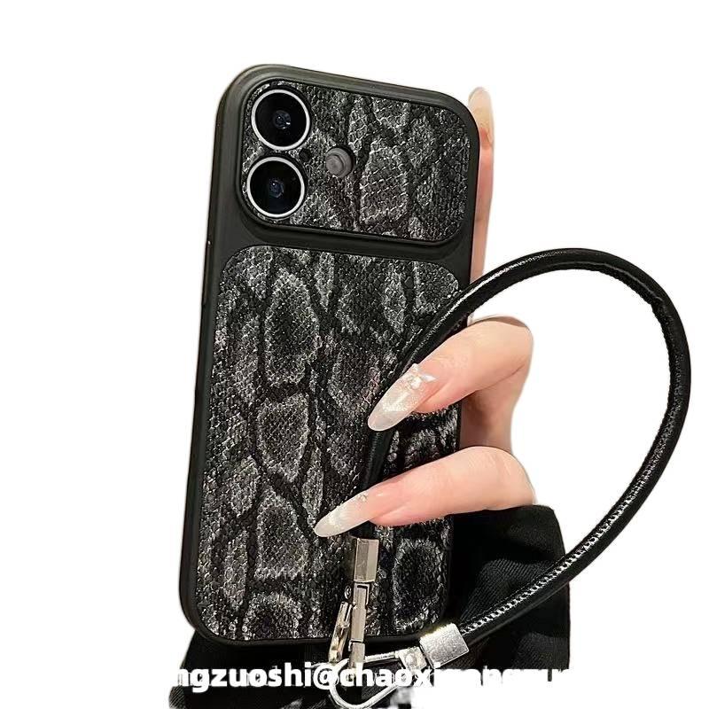 Protective Case | White | Drop Protection | Large Window Snake Skin Pattern | Shockproof Cover for iPhone 13 - Image 3