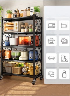 5-Shelf Black