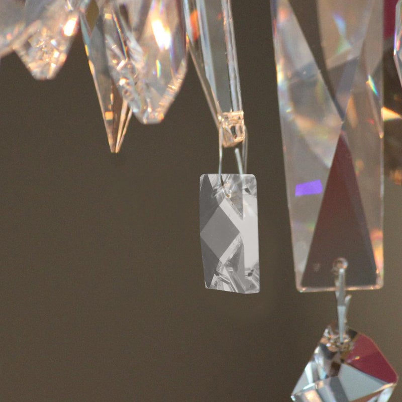 20 PCS light Pendant Hanging Ornaments Fake Crystal Prisms Drops DIY Prisms - Image 3