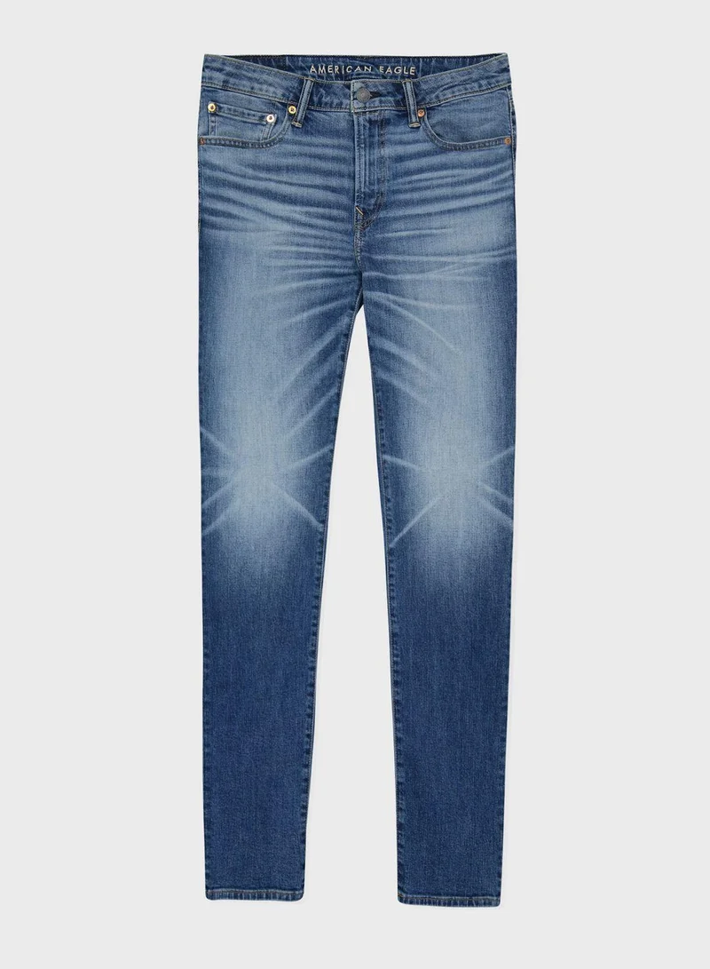 American Eagle Mid Wash Slim Fit Jeans