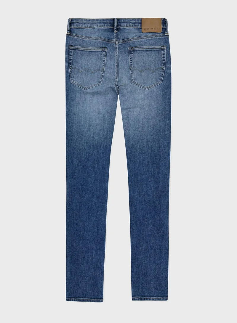 American Eagle Mid Wash Slim Fit Jeans